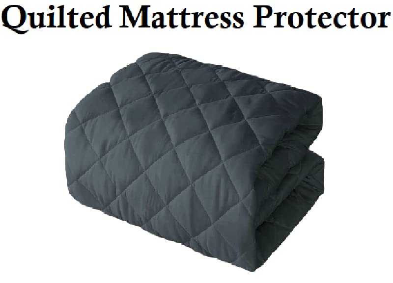 A CUBE LUXURY SOLUTIONS A Cube Luxury Solutions Waterproof 260 GSM Quilted Cotton Mattress ProtectorCover Bed Protector King Size 78X72 65 x 6 Feet  - Image 5