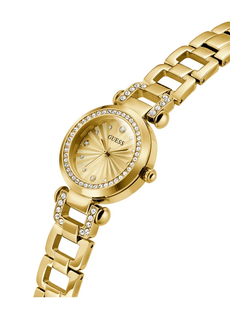 GUESS Ginger Women's Analog Quartz Gold Stainless Steel Watch GW0869L4 - Image 2