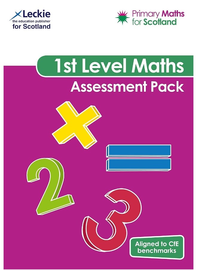 First Level Assessment Pack: For Curriculum for Excellence Primary Maths  - Image 1