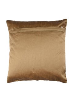 Kuber Industries Kuber Industries Cushion Cover | Pillow Covers for Sofa | Throw Cushion Cover | Polyester Cushion Covers | Banarasi Gola Cushion Covers | Set of 5 | 12 Inch | Golden  - Image 5