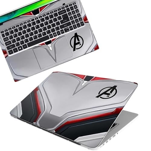 Inkykart DSGN 93 Full Body Laptop Skin Bubble-Free| Laminated| Removable| HD Quality Sticker for Laptops Upto 15.6 Inches Compatible with Hp/Dell/Acer/Lenovo/Asus etc. - Image 1