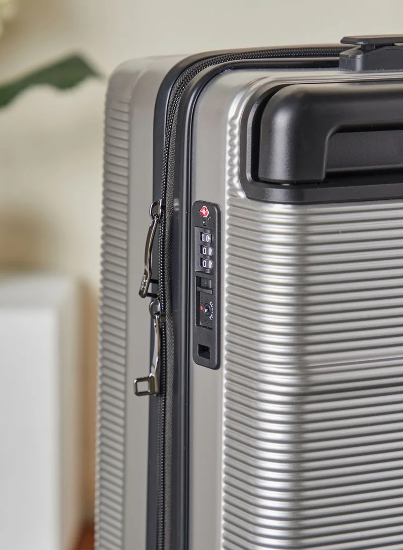CARPISA Small Square Line Hand Luggage Trolley