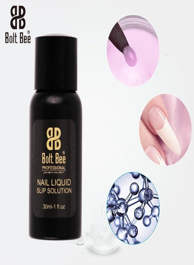 Bolt Bee Professional Poly Gel Nail Extension Kit with UV/LED Mini Lamp, 3 Colors, Clear White Pink, 15g Each, Slip Solution, Dual Forms, Brush, Dappen Dish, for Acrylic Extensions, DIY Salon Use - Image 2