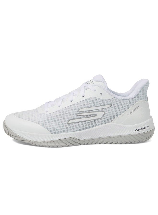 SKECHERS Women's Go Train Arch Fit Viper Court Pro-Pickleball Sneaker, White, 35.5 EU - Image 5