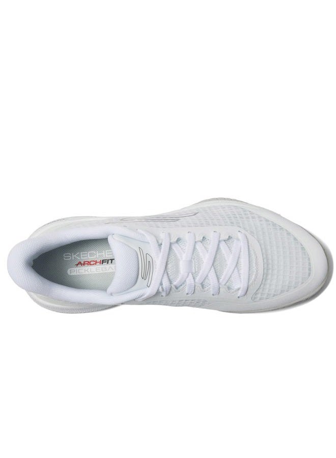 SKECHERS Women's Go Train Arch Fit Viper Court Pro-Pickleball Sneaker, White, 35.5 EU - Image 3