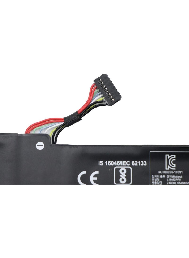 Terabyte L19M2PF0 Laptop Battery Replacement for Lenovo Ideapad Slim 1-14AST-05 1-11AST-05 Series L16L2PB3 2ICP6/54/90 5B10V25257 5B10W67171 - Image 2