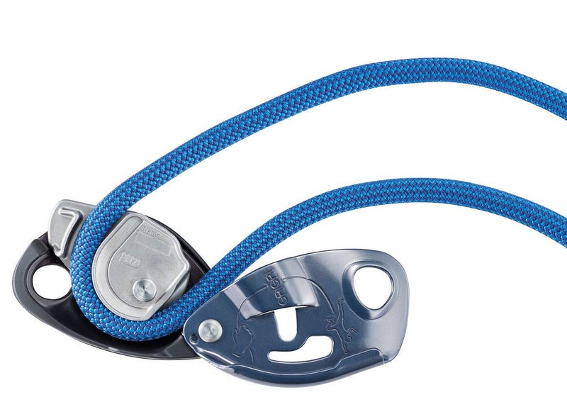Petzl GRIGRI Belay Device - Belay Device With Cam-Assisted Blocking for Sport, Trad, and Top-Rope Climbing - Blue - Image 3