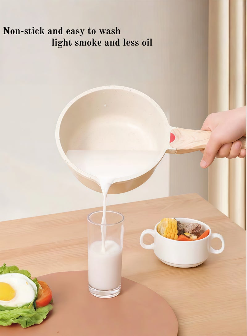 بيوتيفول قدر طهي، قدر شوربة، قدر يخنة، مصنوع من سبائك الألومنيوم، لون أبيض كريمي، قطره 20 سم، مزود بغطاء زجاجي مقوى. - Image 4