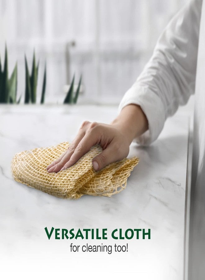 Ayate Washcloth, Face & Body Exfoliating Wash Cloth for Shower, Body Loofah Alternative, Scrub Towel, Resists Mold, Made from Agave Fiber - Image 5