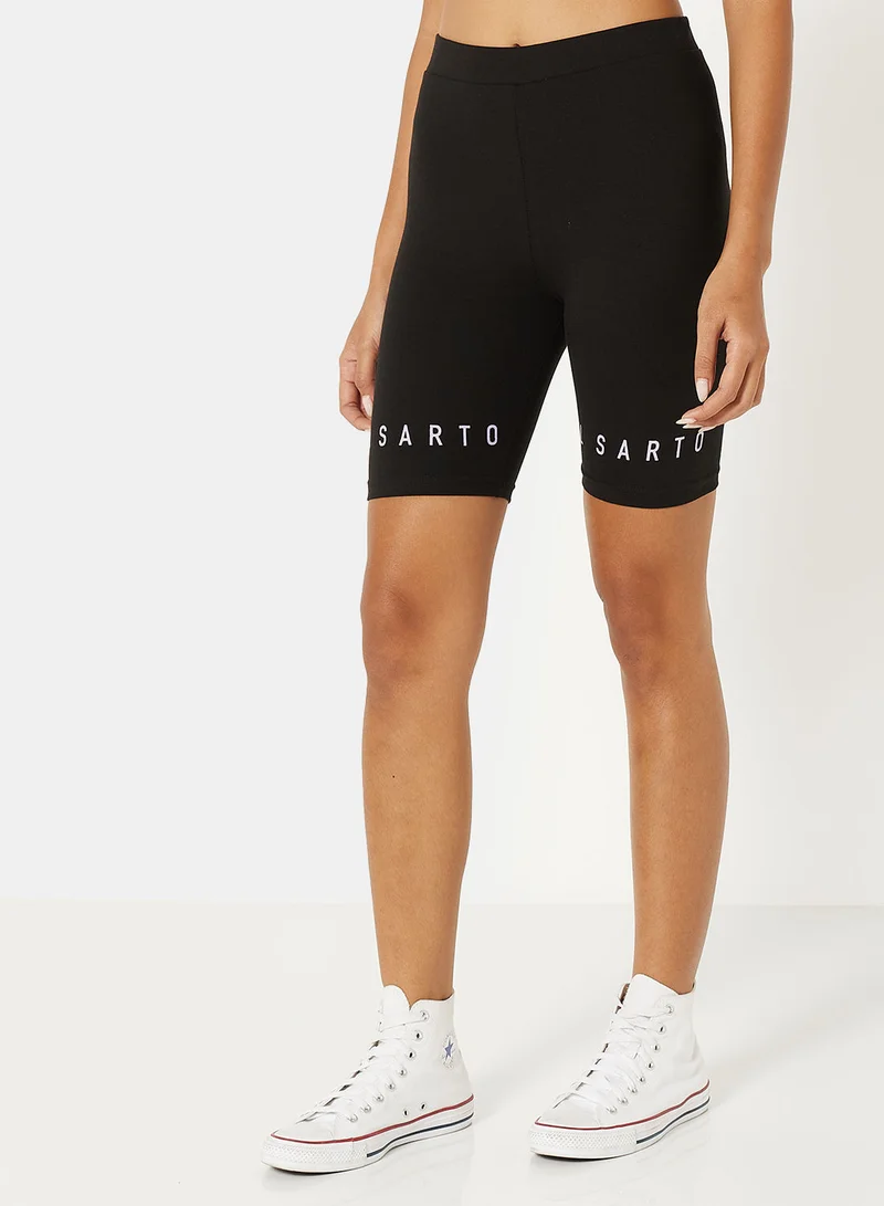 إيل سارتو Logo Bike Shorts