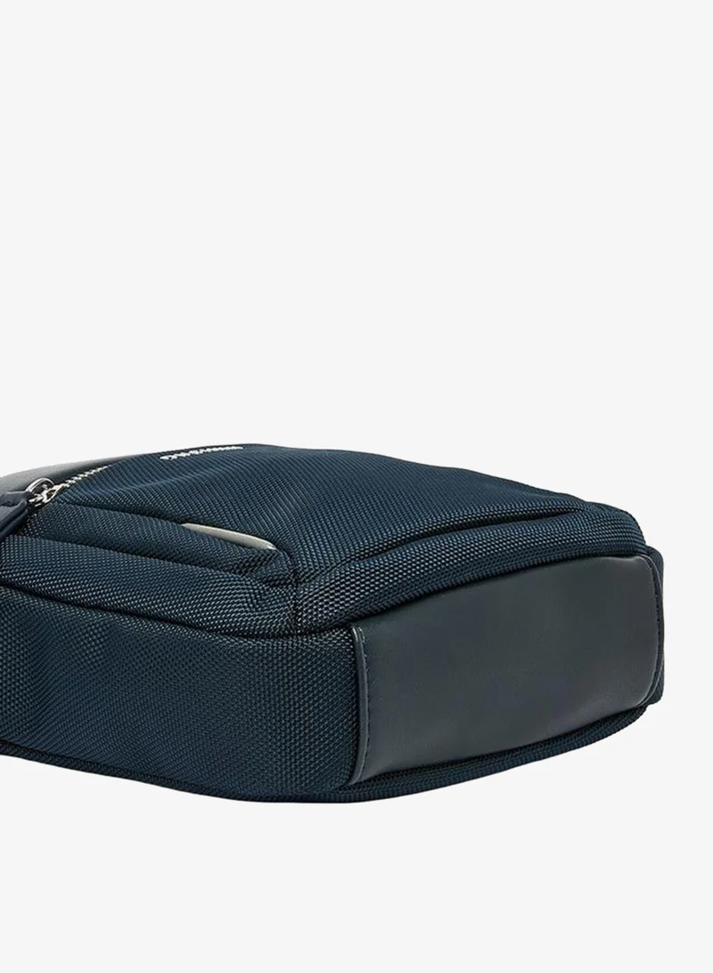 Duchini NAVY Men Textured Crossbody Bag for Men | Best Price UAE