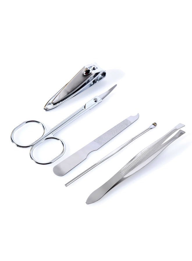 SPOVE 8 Packs Manicure Sets Polka Dot Flip Flop Nail Clippers Personal Care Tools Pedicure Set Nail Hotpink - Image 5