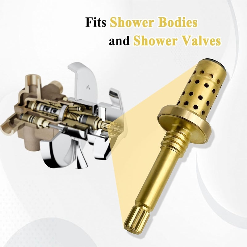 Ebrmeiwo 5Pcs TA-10 Flow Control Spindle Assembly, Replace Cartridge Spindle, Brass - Image 5