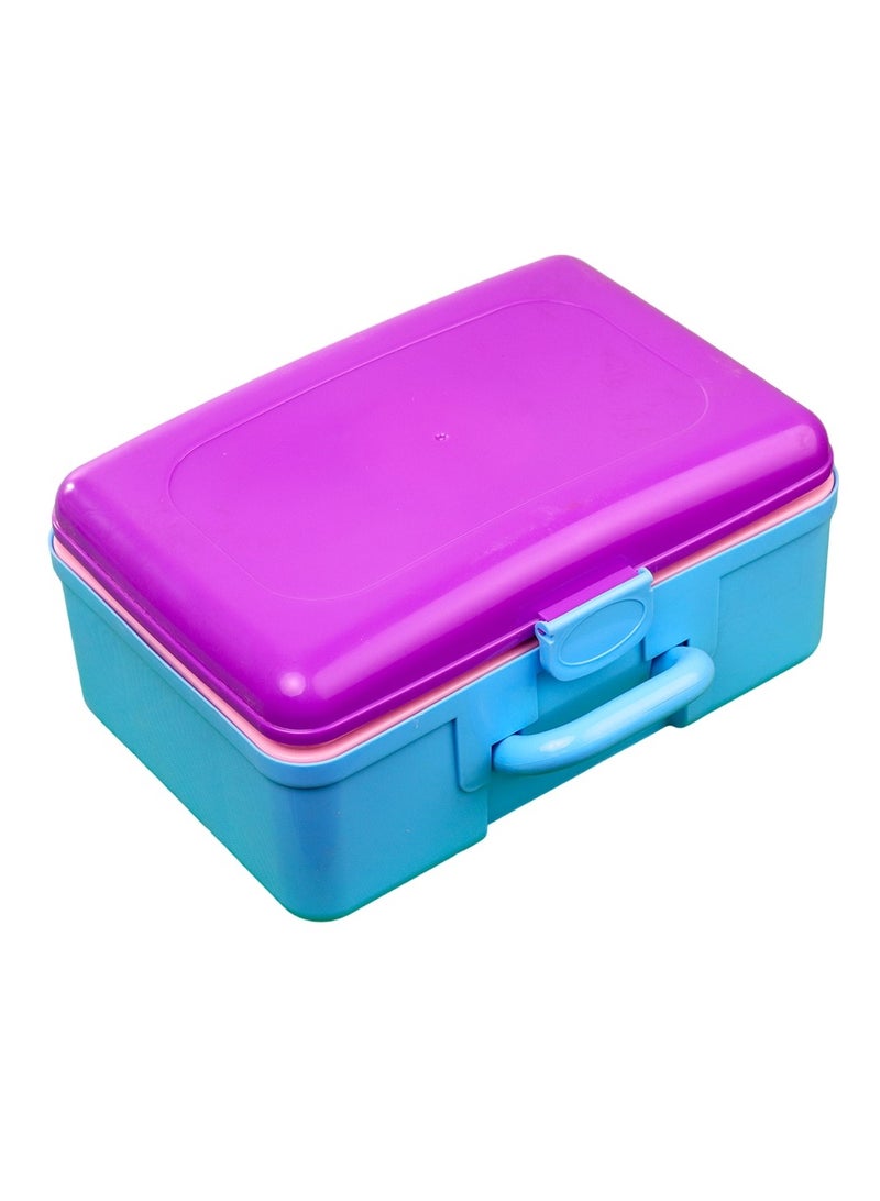 Sweet Suitcase Bag 3 in 1 Game Set 19 Pieces - MJ1834568 