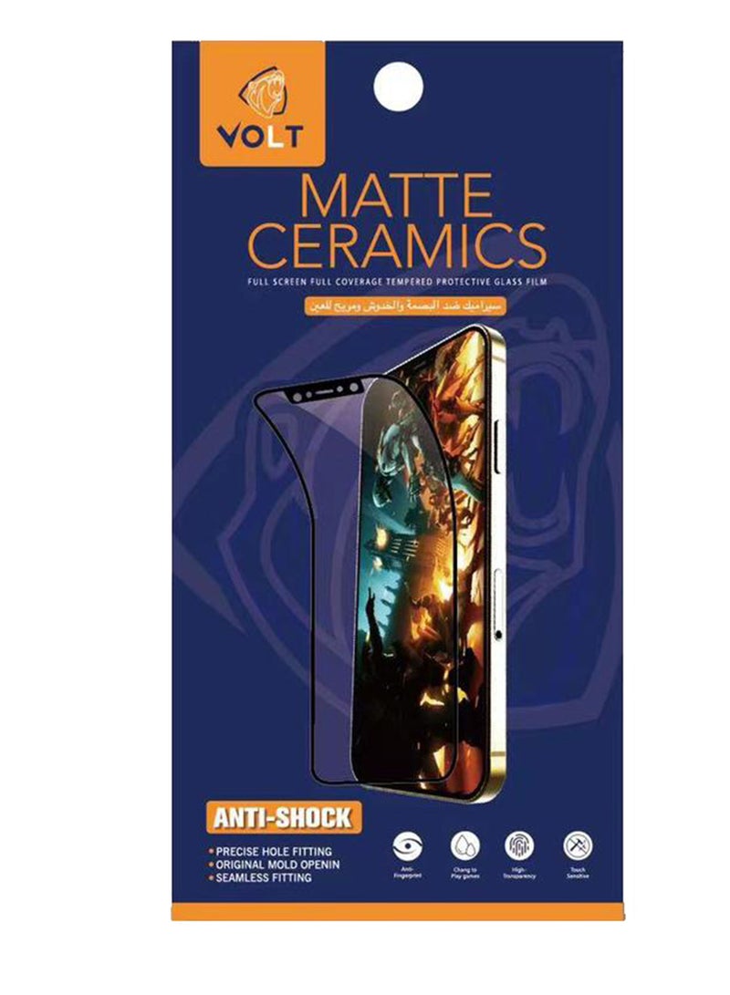 VOLT Full Coverage Tempered Glass Film Protector for Iphone 15 - Image 1
