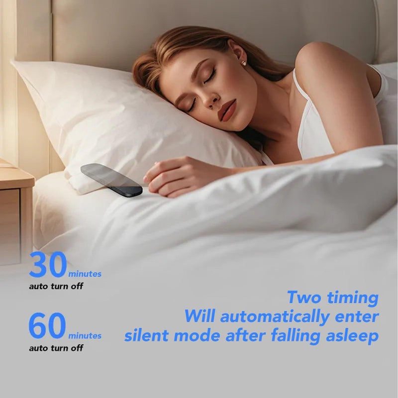 Portable Bluetooth White Noise Sleep Speaker With Auto Shutoff For Travel Blue - Image 5