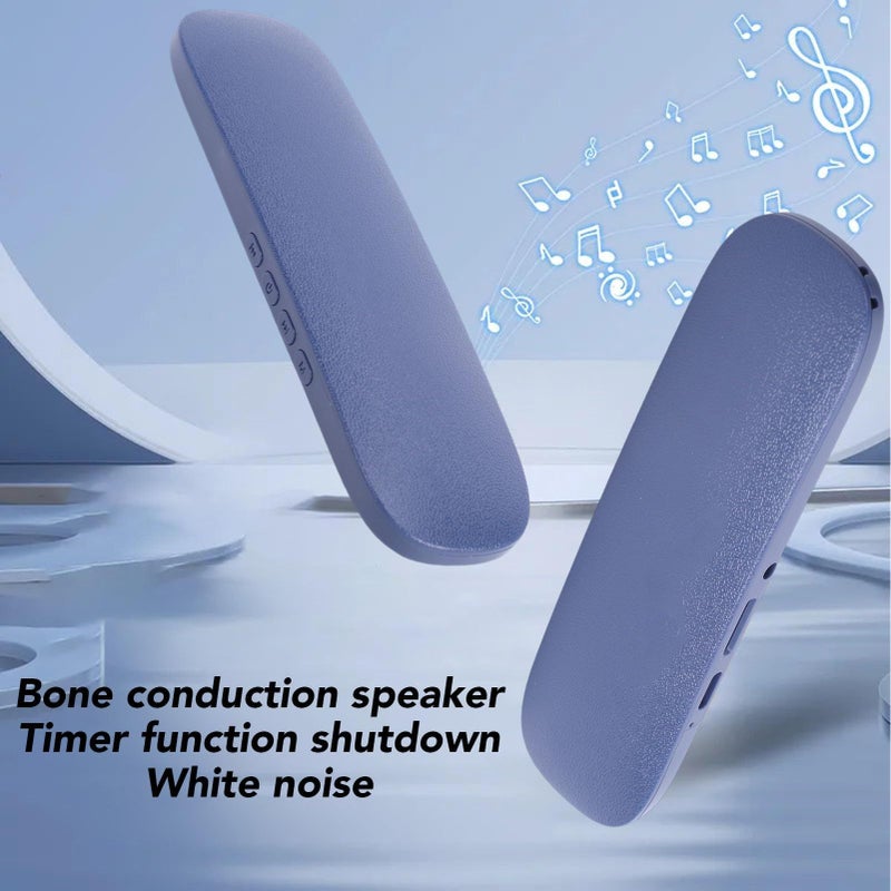 Portable Bluetooth White Noise Sleep Speaker With Auto Shutoff For Travel Blue - Image 4