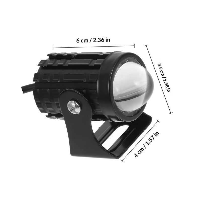 1 Pair Spotlight Off-road Driving Work Light Motorcycle Spotlight For Motorcycle (Without Switch) - Image 2