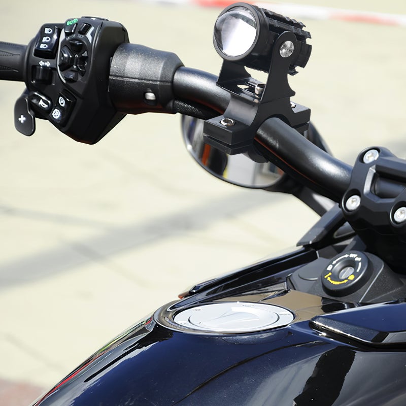 1 Pair Spotlight Off-road Driving Work Light Motorcycle Spotlight For Motorcycle (Without Switch) - Image 5