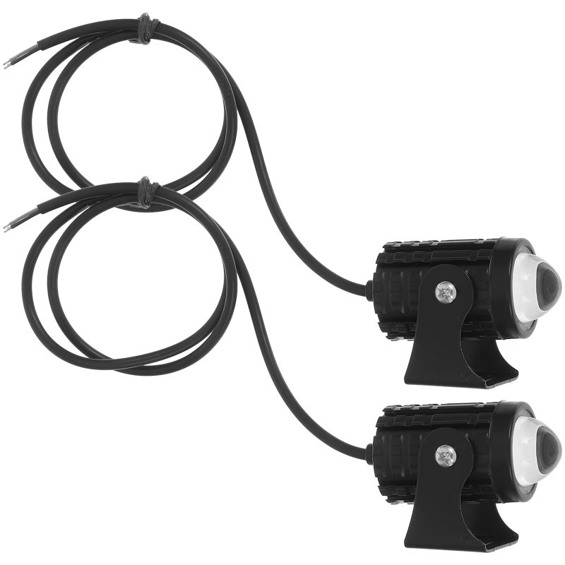 1 Pair Spotlight Off-road Driving Work Light Motorcycle Spotlight For Motorcycle (Without Switch) - Image 1