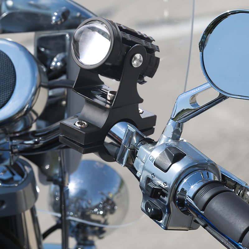 1 Pair Spotlight Off-road Driving Work Light Motorcycle Spotlight For Motorcycle (Without Switch) - Image 4