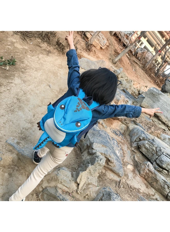 Kids Unisex Lightweight Dinosaur Shape Cute Backpack For Kindergarten Cartoon Breathable Travel School Backpack Children Snack Toys Bag For Outdoor - Image 3
