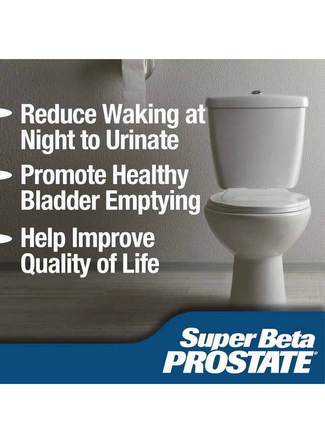 SUPER BETA PROSTATE Support Supplement for Men's Health - Reduce Bathroom Trips, Promote Sleep, Better Bladder Emptying & Healthy Prostate, Beta Sitosterol - 60 Count (Pack of 2) - Image 2
