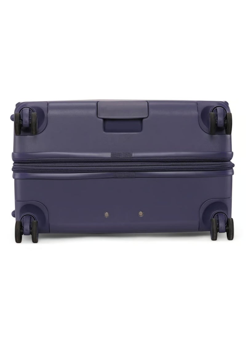 CALVIN KLEIN Bleeker Street Hardside Luggage on Wheels for Unisex | Ultra Lightweight ABS on with Spinner Wheels 4 Color Ngt Shadow Blue  - Image 4
