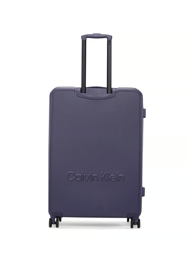 CALVIN KLEIN Bleeker Street Hardside Luggage on Wheels for Unisex | Ultra Lightweight ABS on with Spinner Wheels 4 Color Ngt Shadow Blue  - Image 5