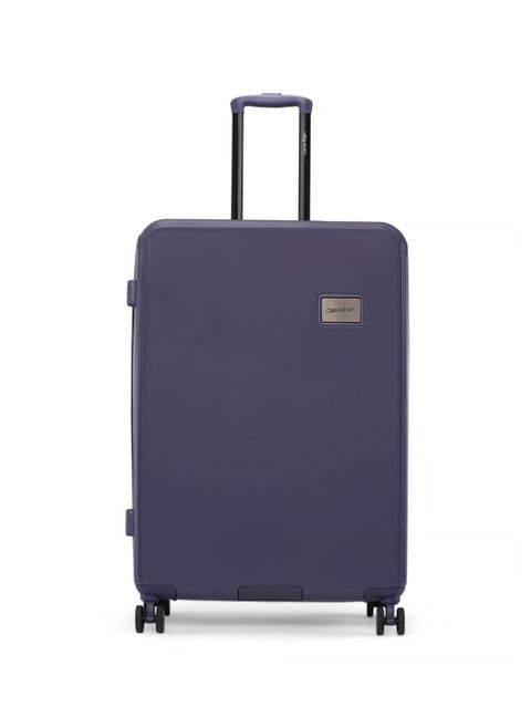 Bleeker Street Hardside Luggage on Wheels for Unisex | Ultra Lightweight ABS on with Spinner Wheels 4 Color Ngt Shadow Blue