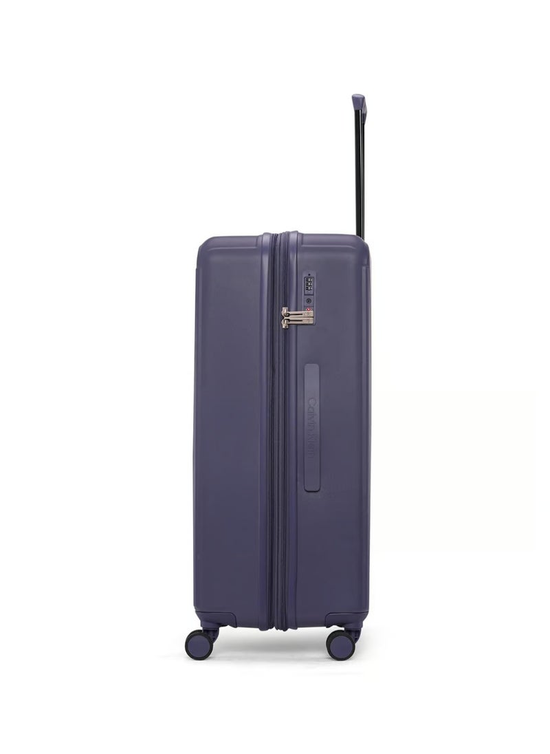 CALVIN KLEIN Bleeker Street Hardside Luggage on Wheels for Unisex | Ultra Lightweight ABS on with Spinner Wheels 4 Color Ngt Shadow Blue  - Image 2