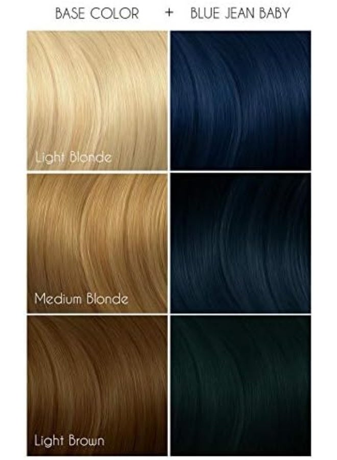 ARCTIC FOX Vegan And Cruelty-Free Semi-Permanent Hair Color Dye - Blue Jean Baby 4 Fl. Ounce / 118 Ml - Image 5