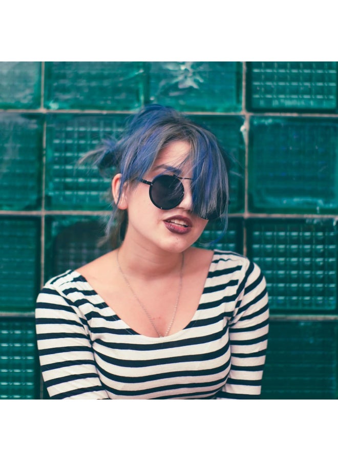 ARCTIC FOX Vegan And Cruelty-Free Semi-Permanent Hair Color Dye - Blue Jean Baby 4 Fl. Ounce / 118 Ml - Image 2