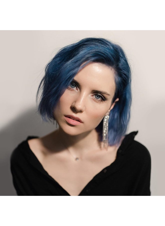 ARCTIC FOX Vegan And Cruelty-Free Semi-Permanent Hair Color Dye - Blue Jean Baby 4 Fl. Ounce / 118 Ml - Image 3