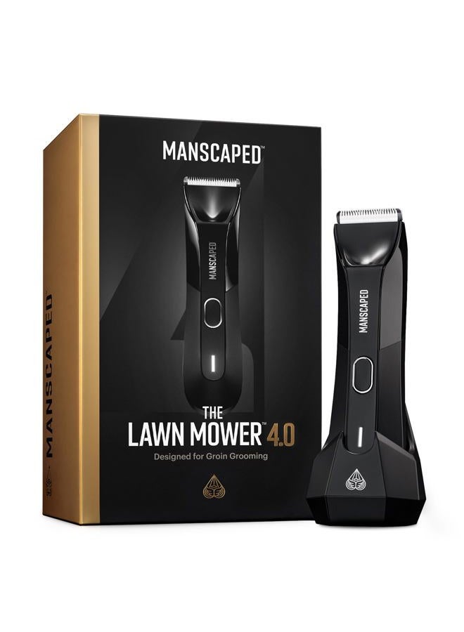 manscaped ® The Lawn Mower® 4.0, Electric Groin Hair Trimmer, Replaceable SkinSafe® Ceramic Blade Heads, Waterproof Wet/Dry Clippers, Rechargeable, Wireless Charging, Male Hygiene Grooming Razor - Image 1