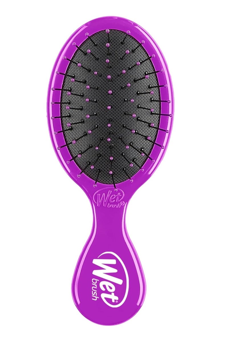 Wet Brush Squirt Detangler Hair With Soft Intelliflex Bristles, Mini Travel - (Voilet) - Image 1