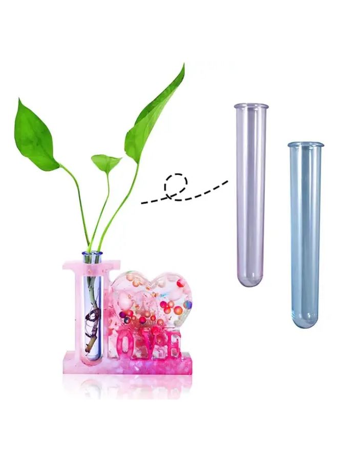 15pcs Acrylic Test Tube Plant Propagation Molds Transparent Durable Easy Clean - Image 5
