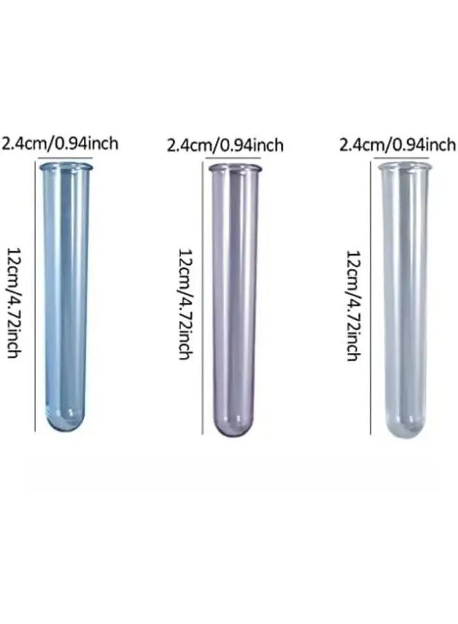 15pcs Acrylic Test Tube Plant Propagation Molds Transparent Durable Easy Clean - Image 2