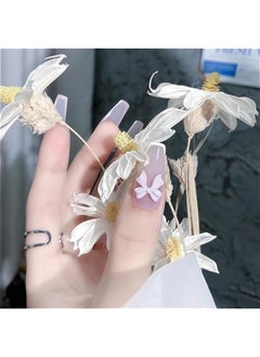 MOXO Bow Nail Charm3D Bows Nail CharmColorful Bowknot Nail Charm for Acrylic NailsCute erfly Nail Pearl Resin Nail Rhinest Glitter Accessories for Nail Art Crafts  - Image 2