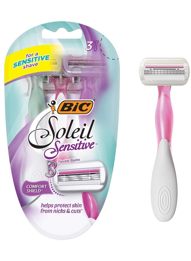Bic شفرات حلاقة Soleil Glow، 3 قطع - Image 1