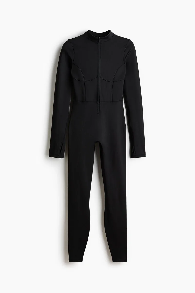 Warming sports unitard with DryMove™