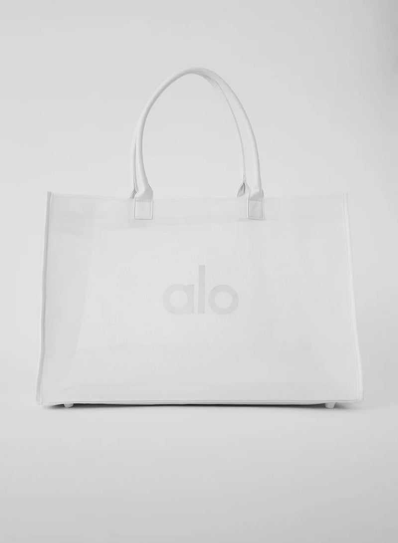 alo yoga transparent net bag luggage bag yoga gym bag sports women's bag outdoor gym bag travel crossbody bag - Image 1
