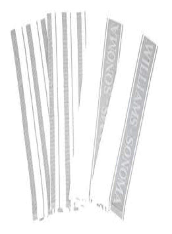 williams sonoma Williams-Sonoma Classic Striped Towels Set & Logo Towels Set - 4 Pack (Drizzle) - Image 1
