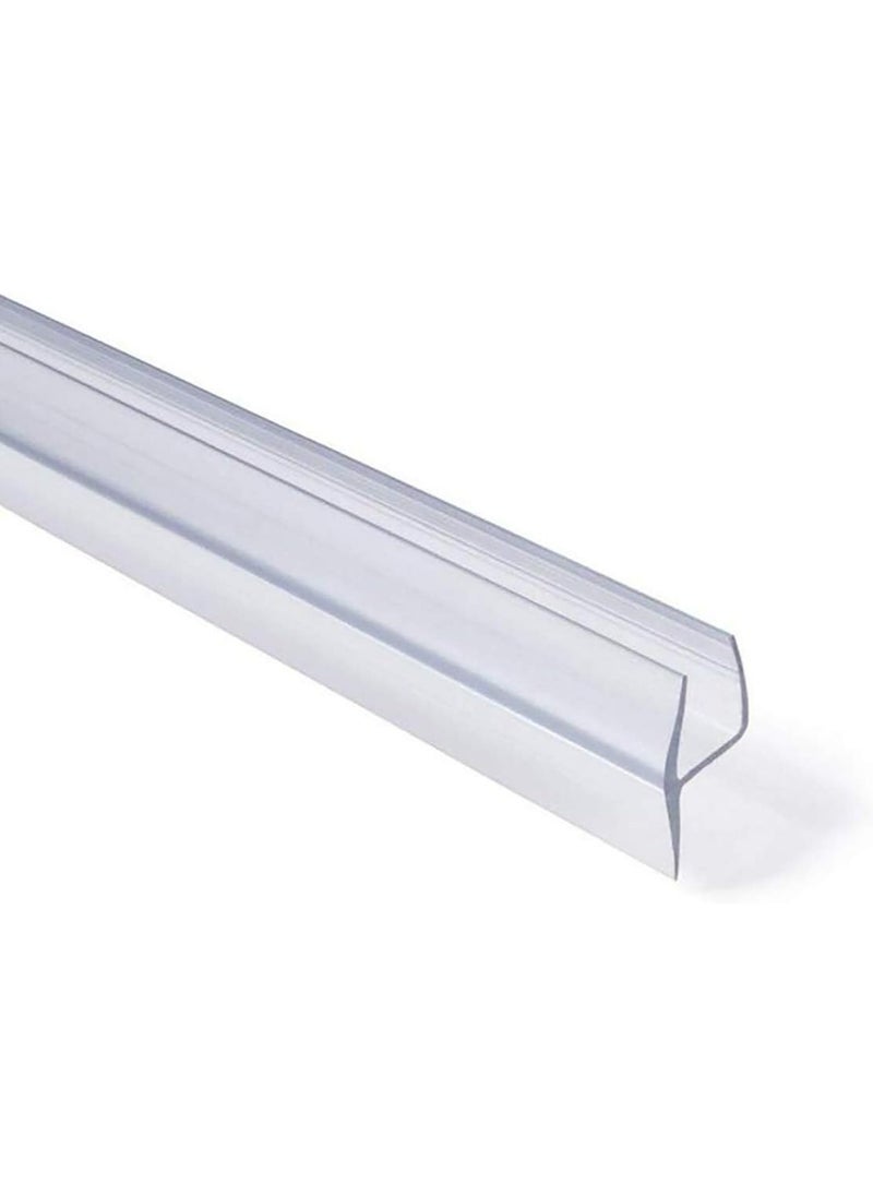 Oasisgalore 10mm H-Type Glass Door Seal Strip, 5M Length, for Frameless Shower Doors to Stop Leaks  - Image 1
