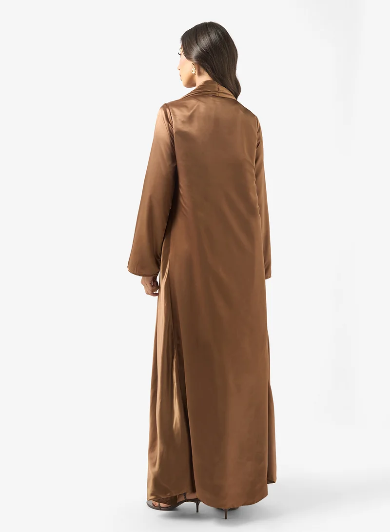 BCBG LONG SLEEVES SATIN SHRUG