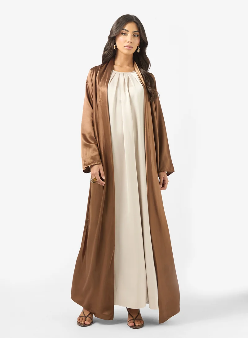 BCBG LONG SLEEVES SATIN SHRUG