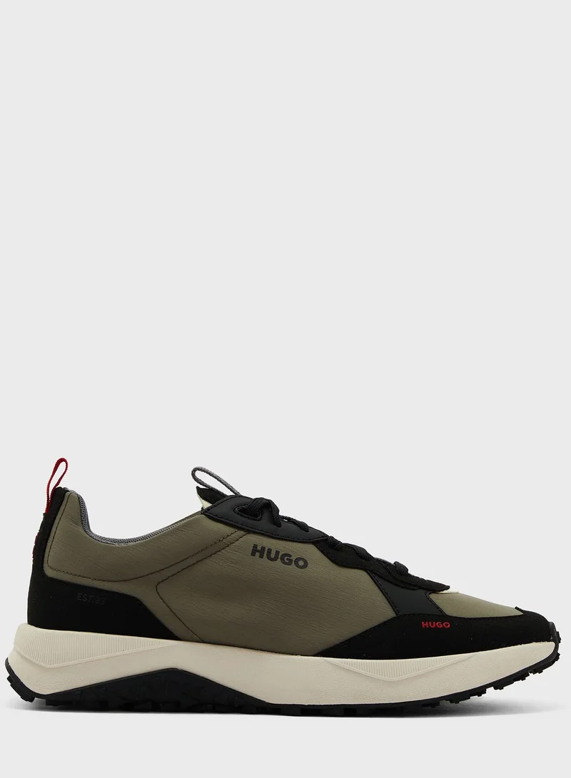 HUGO Lace Up Low Top Sneakers