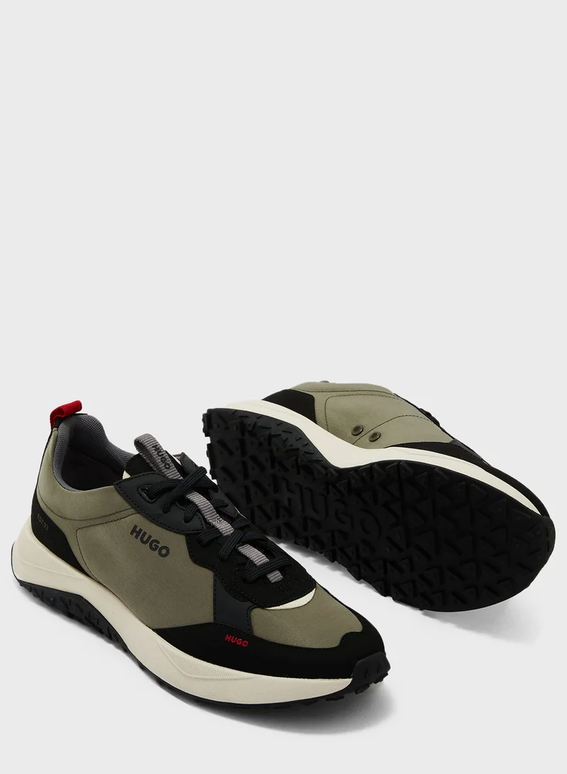 HUGO Lace Up Low Top Sneakers