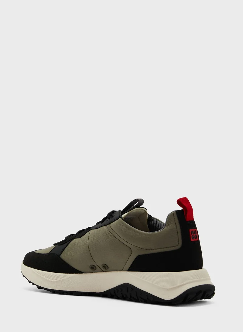 HUGO Lace Up Low Top Sneakers