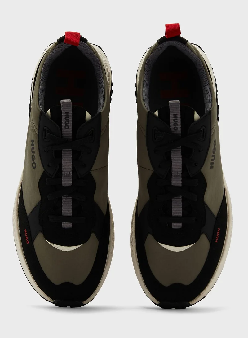 HUGO Lace Up Low Top Sneakers
